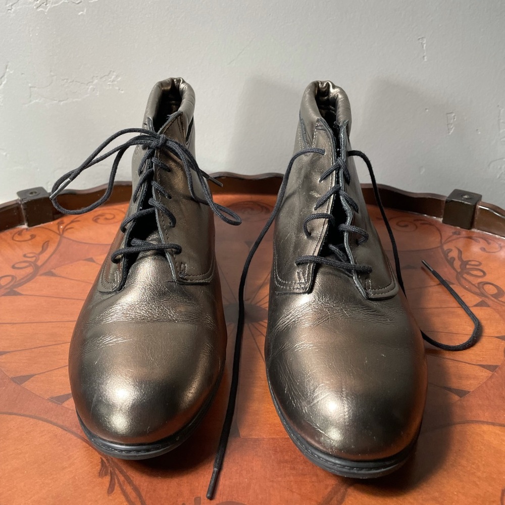 Bronze Lace Up Shoes